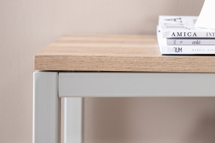 Venture Home Rise Double Side Table - Grey / Ash Paper laminate