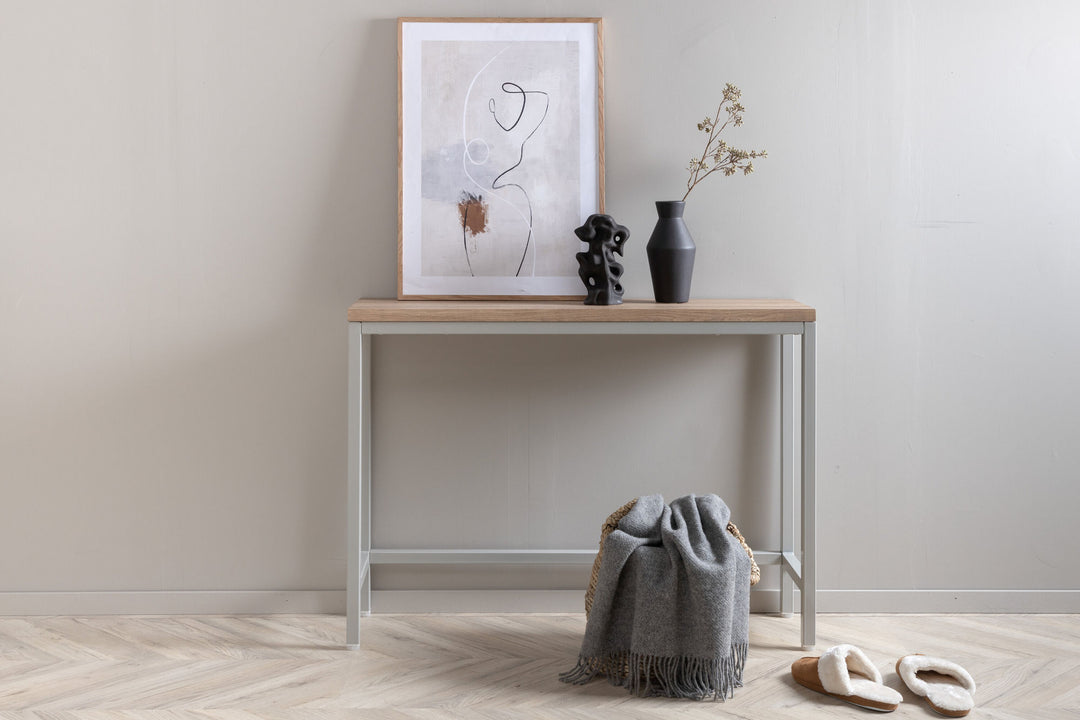 Venture Home Rise Side Table - Grey / Ash Paper laminate
