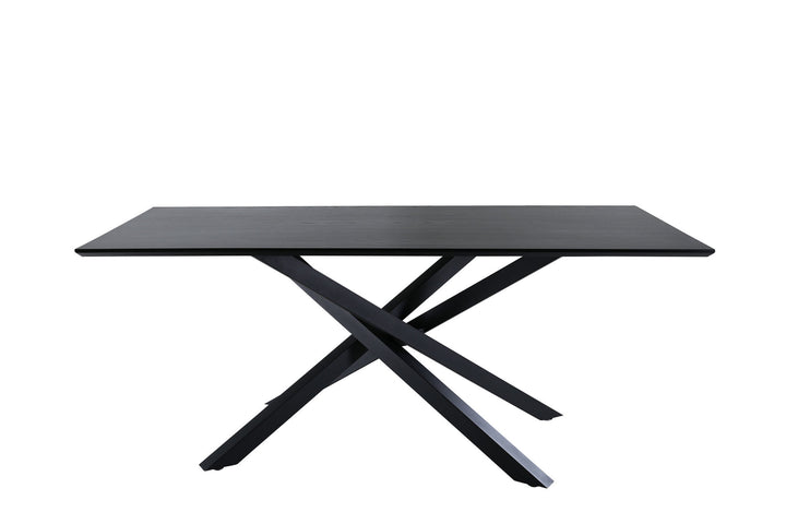 Venture Home Piazza Dining Table - Black / Black Veneer