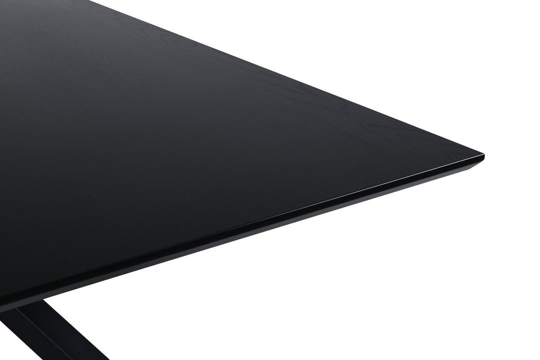 Venture Home Piazza Dining Table - Black / Black Veneer