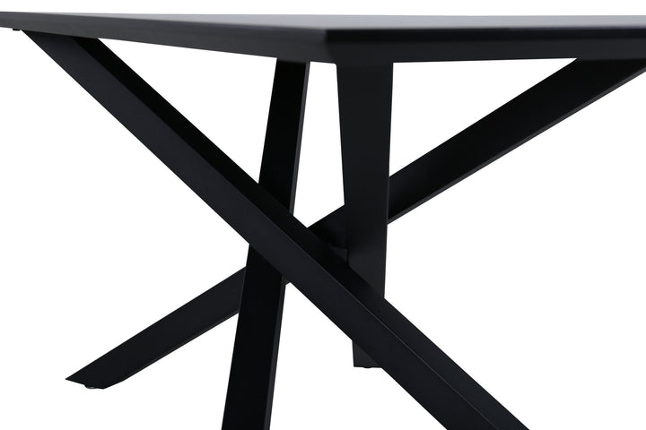 Venture Home Piazza Dining Table - Black / Black Veneer