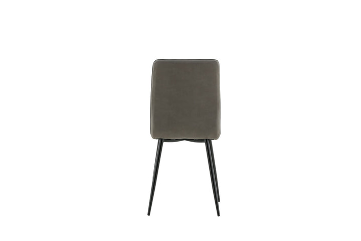 Venture Home Windu Lyx Chair 2-pack - Black / Grey Micro Fibre