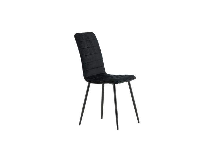 Venture Home Windu Lyx Chair 2-pack - Black / Black Velvet