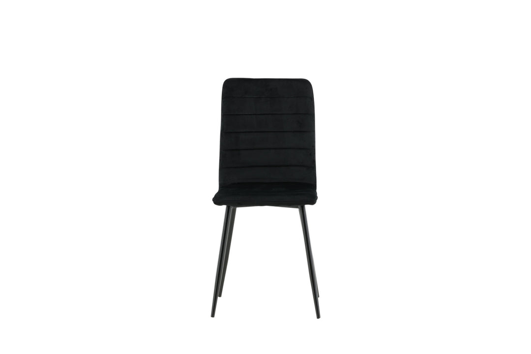 Venture Home Windu Lyx Chair 2-pack - Black / Black Velvet