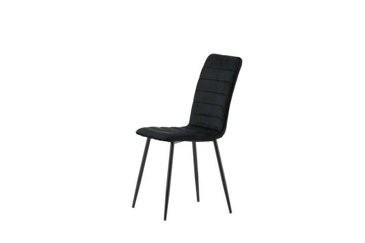 Venture Home Windu Lyx Chair 2-pack - Black / Black Velvet