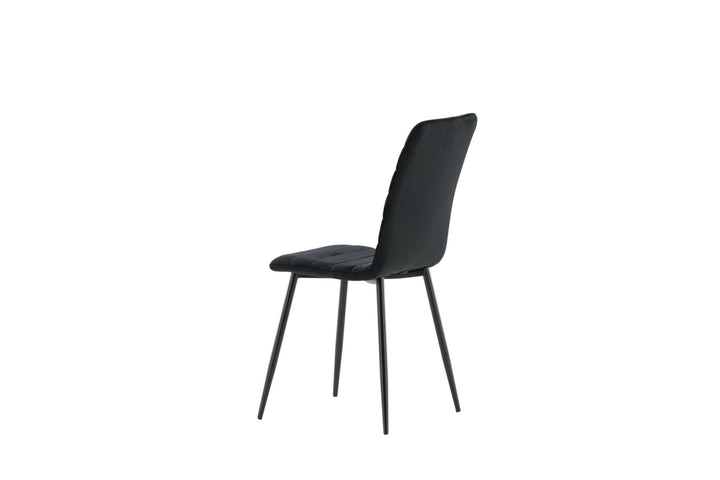 Venture Home Windu Lyx Chair 2-pack - Black / Black Velvet