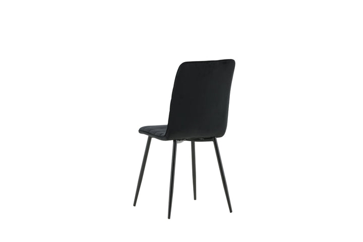 Venture Home Windu Lyx Chair 2-pack - Black / Black Velvet
