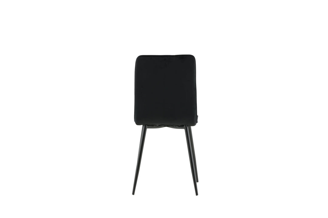 Venture Home Windu Lyx Chair 2-pack - Black / Black Velvet
