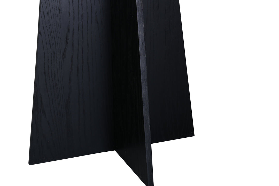 Venture Home Bootcut Round Dining Table - Black / Black Fanéer
