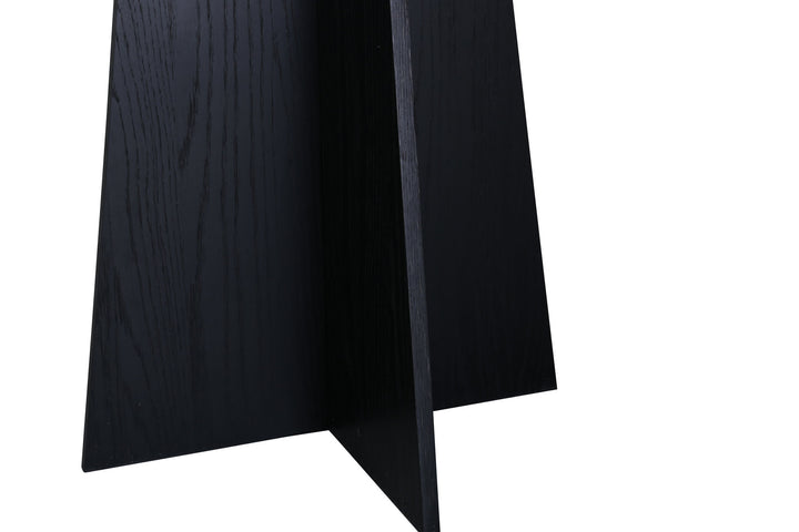 Venture Home Bootcut Round Dining Table - Black / Black Fanéer