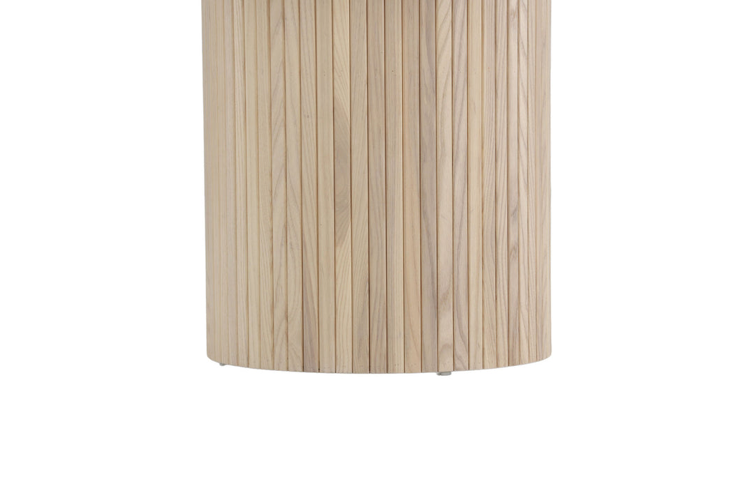 Venture Home Bianca Round Dining Table - White Wash / White Wash Veneer