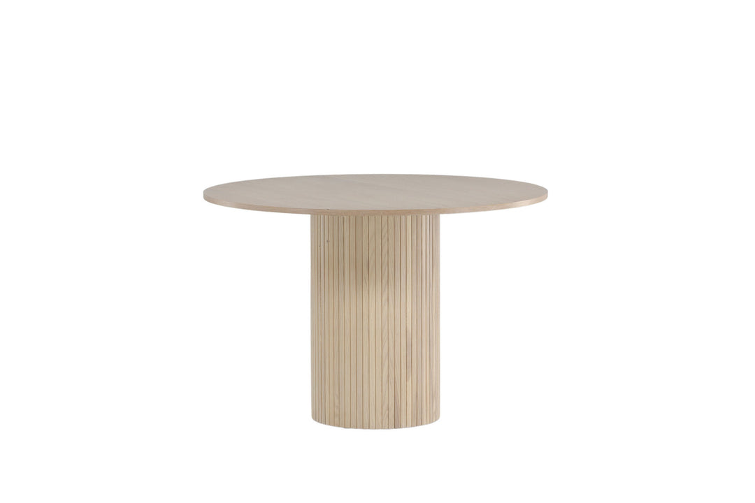 Venture Home Bianca Round Dining Table - White Wash / White Wash Veneer