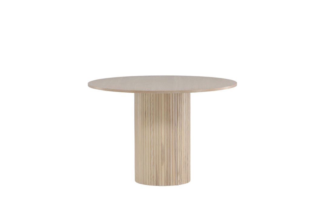 Venture Home Bianca Round Dining Table - White Wash / White Wash Veneer