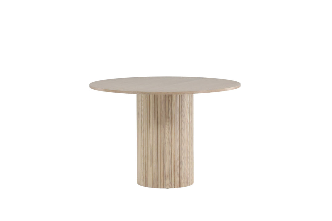 Venture Home Bianca Round Dining Table - White Wash / White Wash Veneer