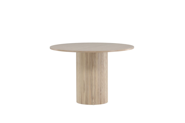 Venture Home Bianca Round Dining Table - White Wash / White Wash Veneer
