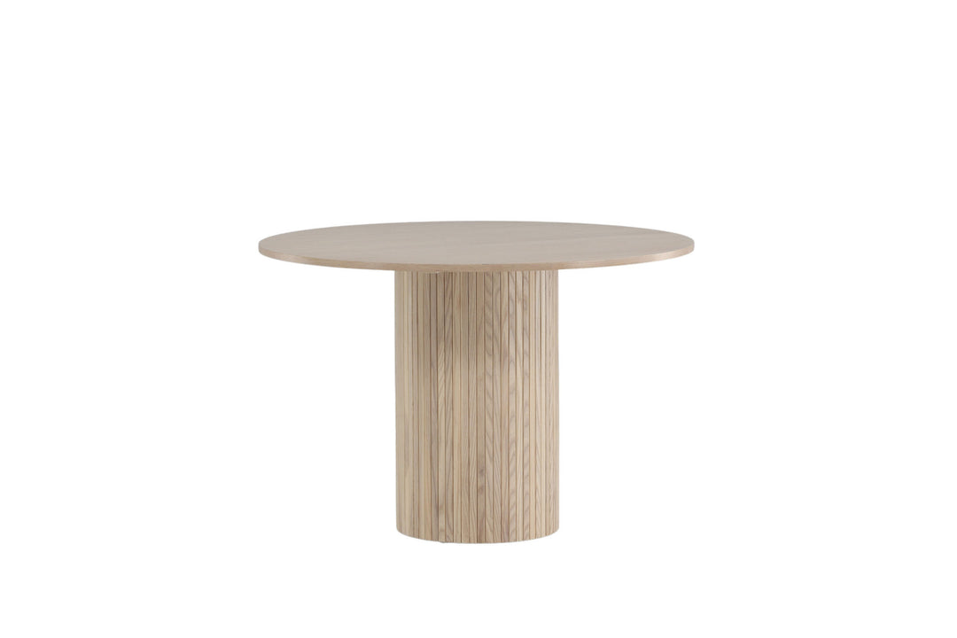 Venture Home Bianca Round Dining Table - White Wash / White Wash Veneer