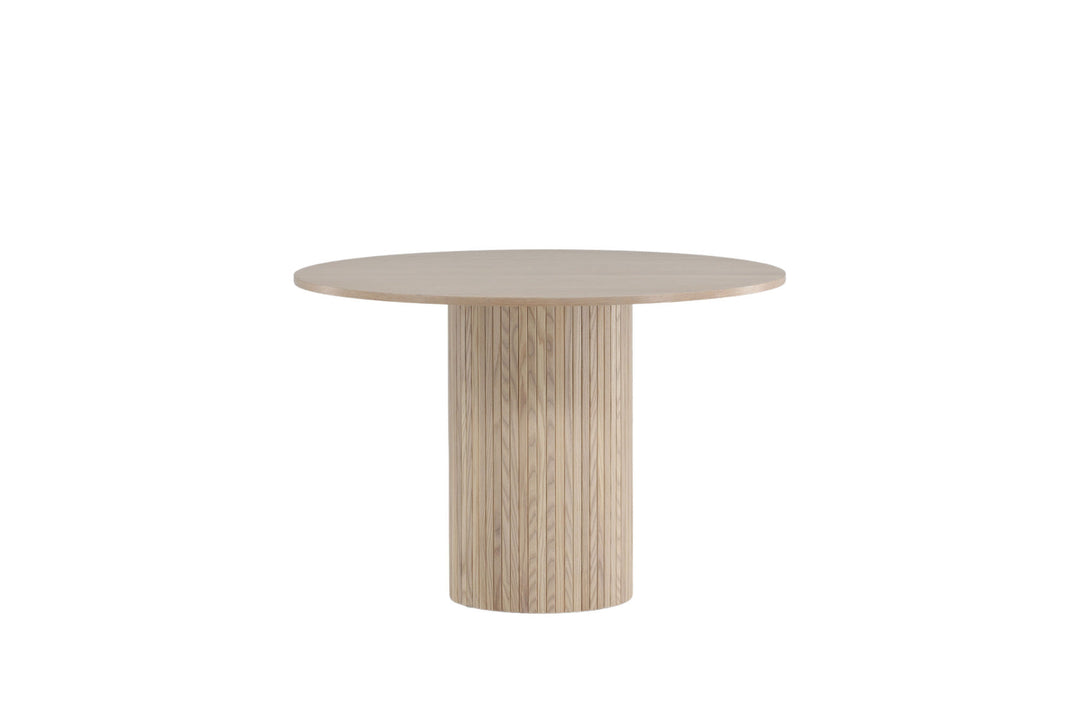 Venture Home Bianca Round Dining Table - White Wash / White Wash Veneer