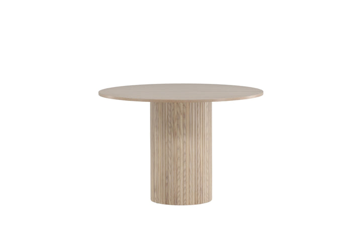 Venture Home Bianca Round Dining Table - White Wash / White Wash Veneer