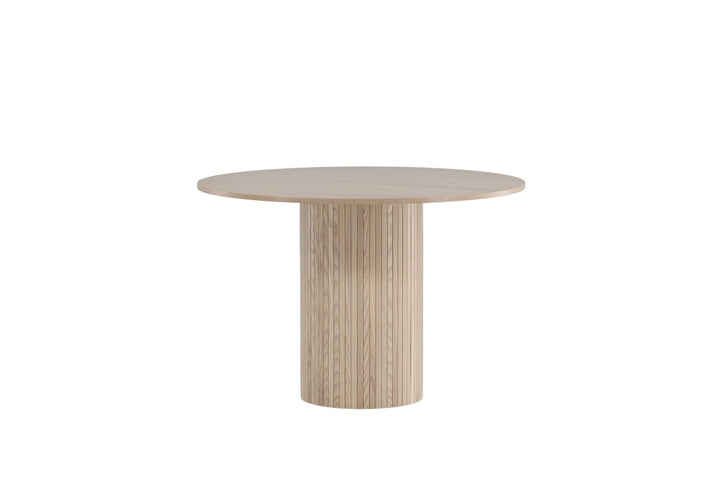 Venture Home Bianca Round Dining Table - White Wash / White Wash Veneer