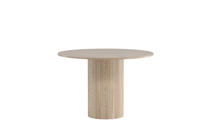 Venture Home Bianca Round Dining Table - White Wash / White Wash Veneer