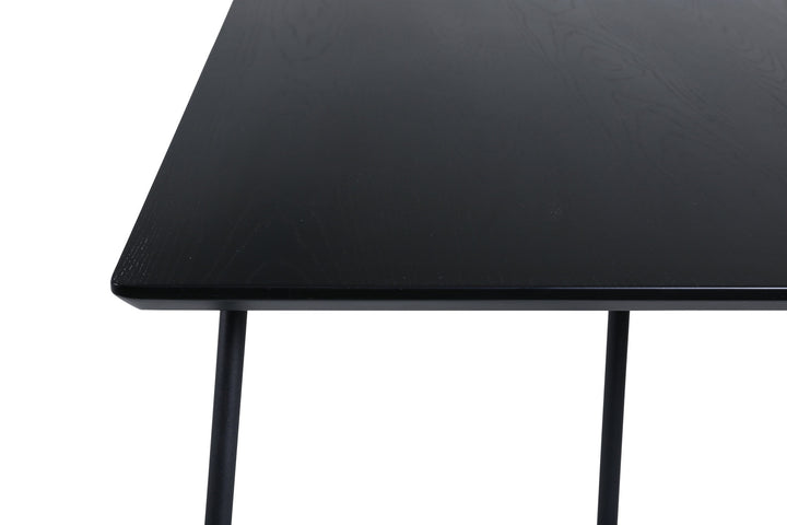 Venture Home Petra Dining Table - Black / Black Veneer