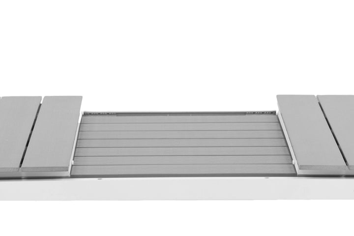 Venture Home Levels Table 160/240 - White/Grey