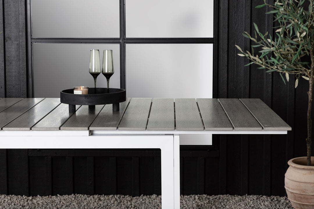 Venture Home Levels Table 160/240 - White/Grey