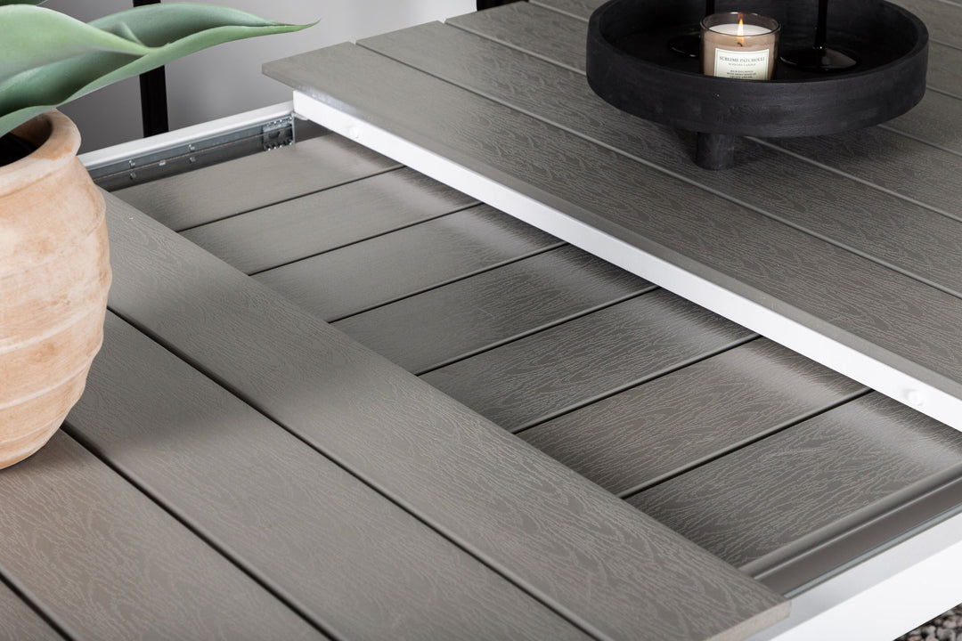 Venture Home Levels Table 160/240 - White/Grey
