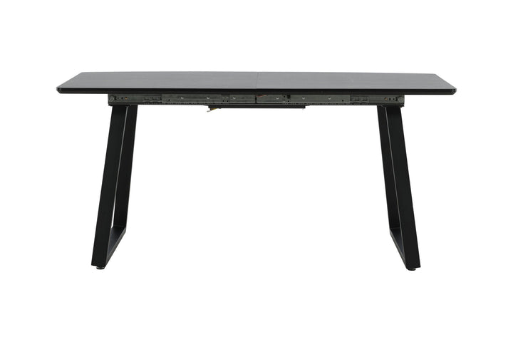 Venture Home Inca Extentiontable - Black top / black Legs