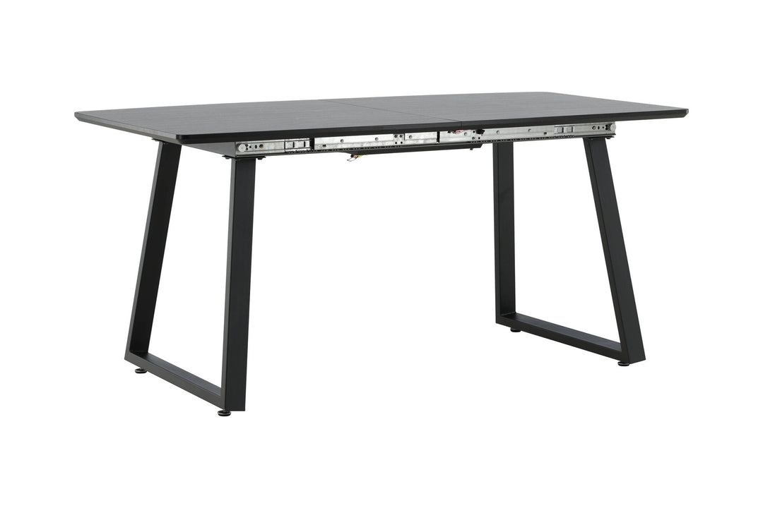 Venture Home Inca Extentiontable - Black top / black Legs