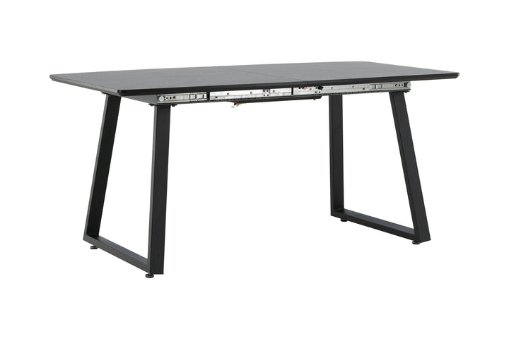 Venture Home Inca Extentiontable - Black top / black Legs
