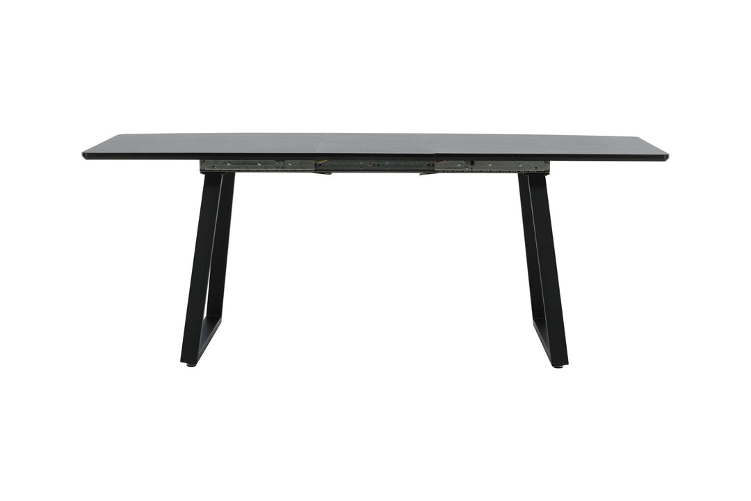 Venture Home Inca Extentiontable - Black top / black Legs