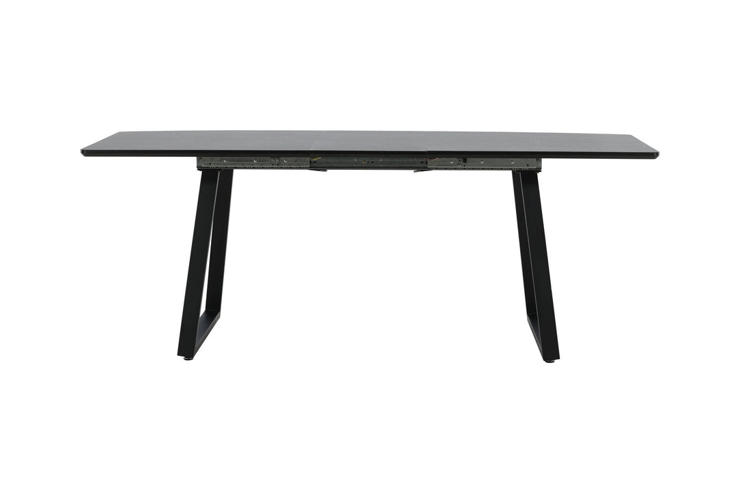 Venture Home Inca Extentiontable - Black top / black Legs