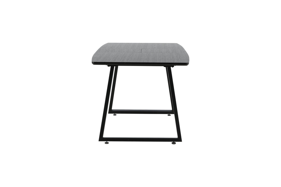Venture Home Inca Extentiontable - Black top / black Legs