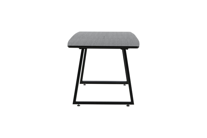 Venture Home Inca Extentiontable - Black top / black Legs