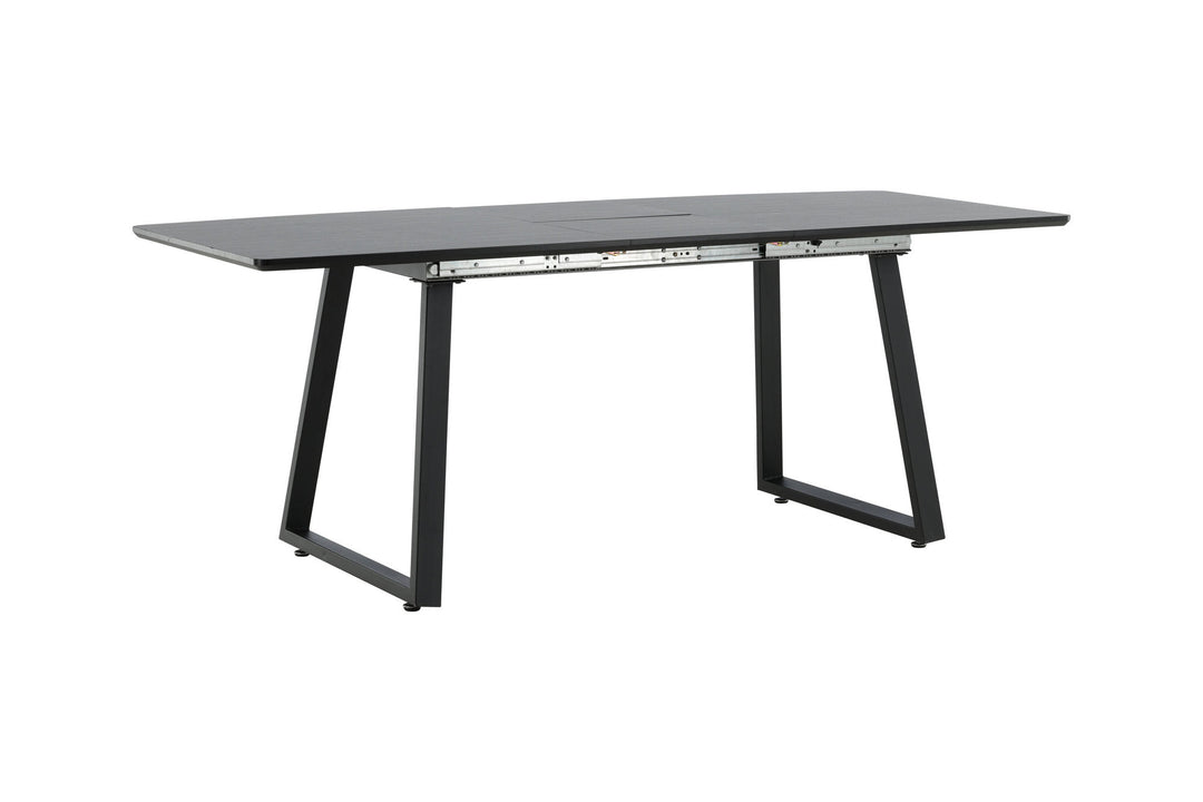 Venture Home Inca Extentiontable - Black top / black Legs