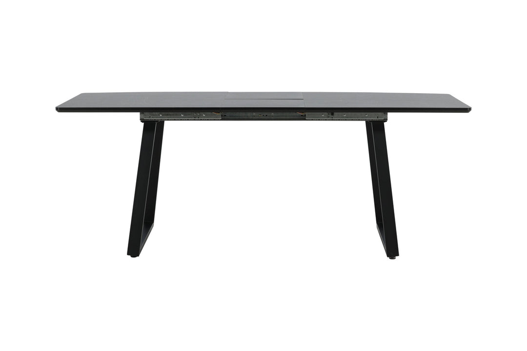 Venture Home Inca Extentiontable - Black top / black Legs