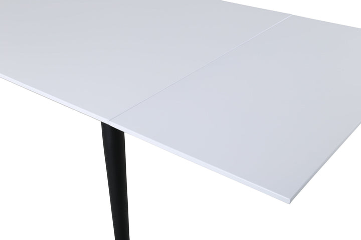 Venture Home Jimmy Dining Table - Black / White HPL - 195*76