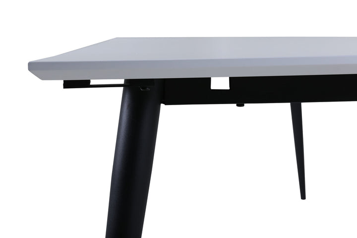 Venture Home Jimmy Dining Table - Black / White HPL - 195*76