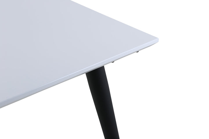 Venture Home Jimmy Dining Table - Black / White HPL - 195*76