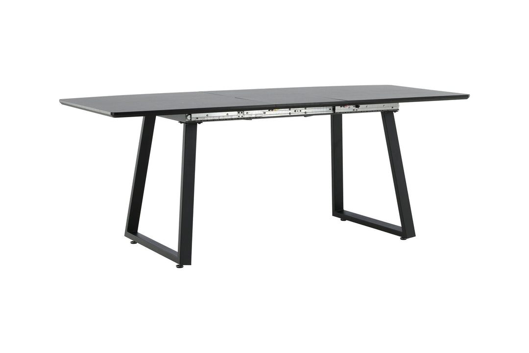 Venture Home Inca Extentiontable - Black top / black Legs