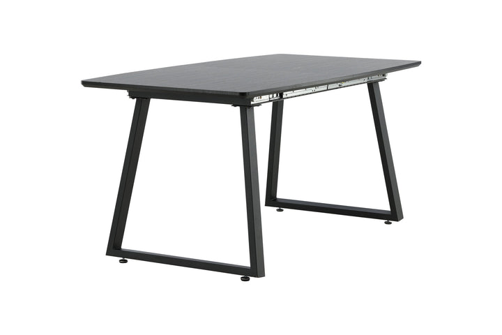 Venture Home Inca Extentiontable - Black top / black Legs