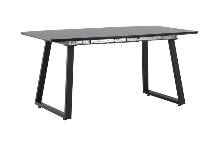Venture Home Inca Extentiontable - Black top / black Legs