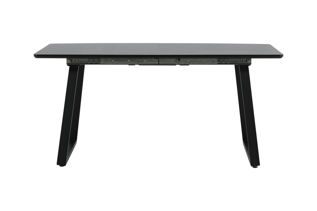 Venture Home Inca Extentiontable - Black top / black Legs