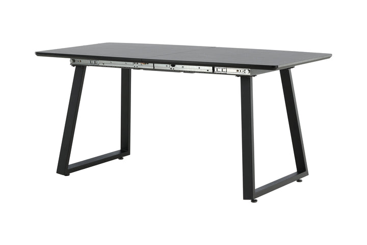 Venture Home Inca Extentiontable - Black top / black Legs