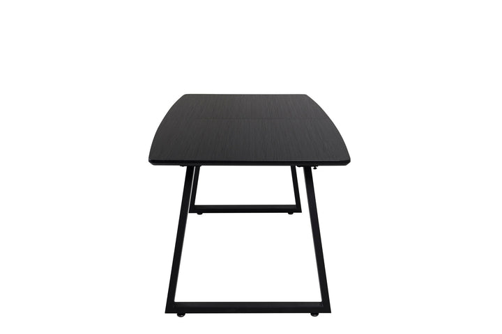 Venture Home Inca Extentiontable - Black top / black Legs