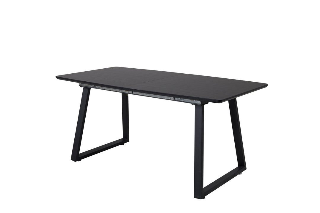Venture Home Inca Extentiontable - Black top / black Legs