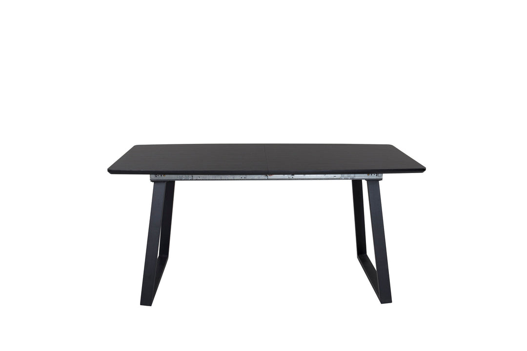 Venture Home Inca Extentiontable - Black top / black Legs
