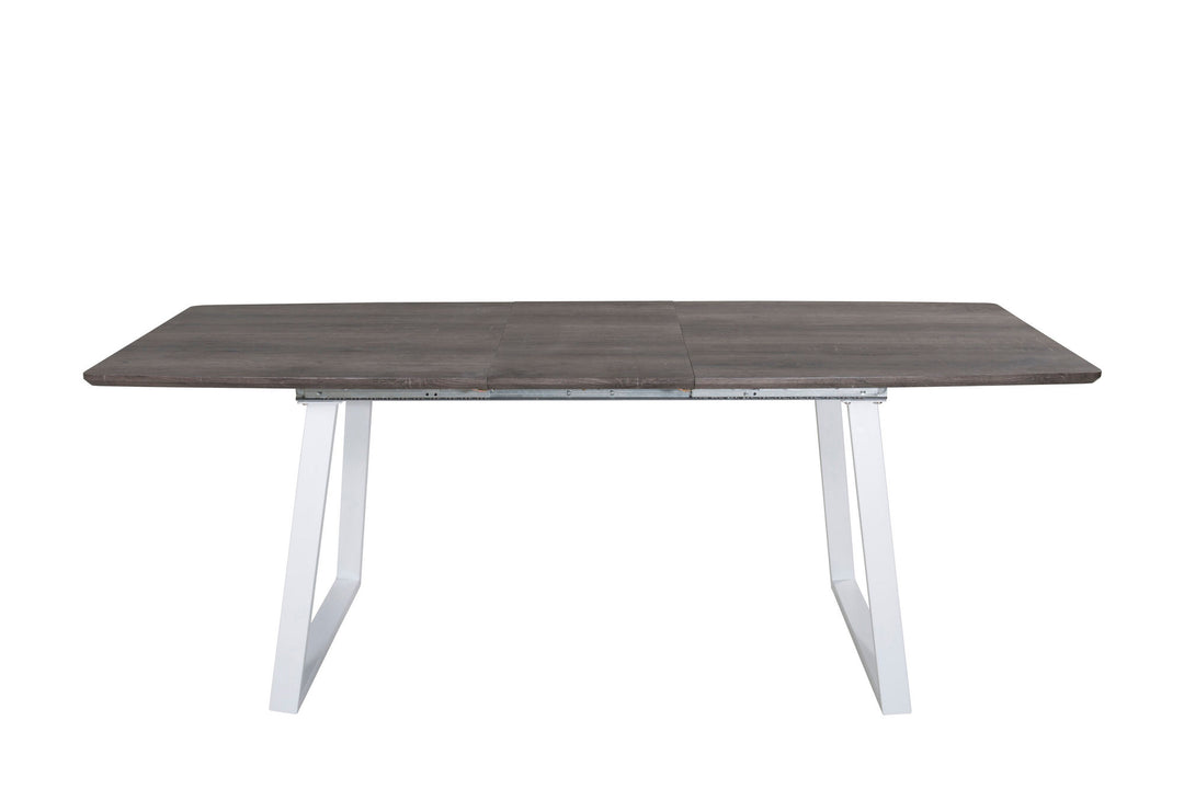Venture Home Inca Extentiontable - grey "oak" / white Legs