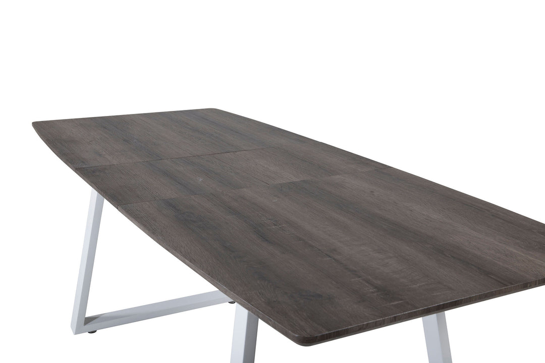 Venture Home Inca Extentiontable - grey "oak" / white Legs